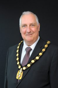 Cllr Terry Tyler, Chair of North Hertfordshire District Council and Chesfield Ward Councillor